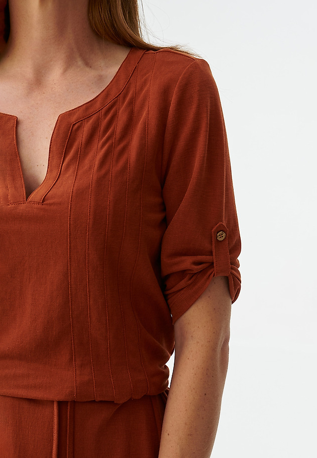 LADIES’ BELTED DRESS PEMO LADIES’ BELTED DRESS PEMO ORANGE 5