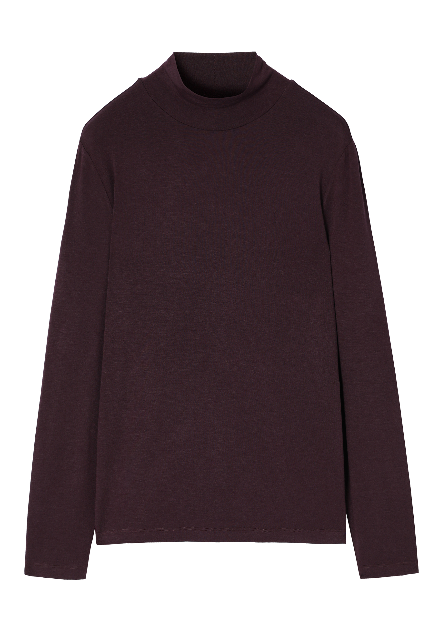 LIGHTWEIGHT TURTLENECK WITH CASHMERE AND LENZING™ ECOVERO™ VISCOSE - GREENWICH RED 2