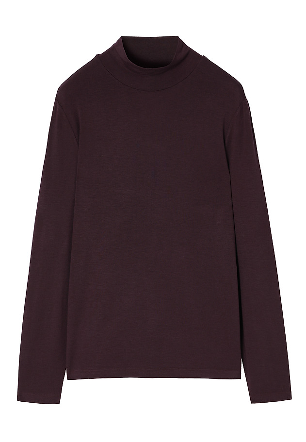 LIGHTWEIGHT GOLF SHIRT WITH CASHMERE AND LENZING™ ECOVERO™ VISCOSE - GREENWICH LIGHTWEIGHT GOLF SHIRT WITH CASHMERE AND LENZING™ ECOVERO™ VISCOSE - GREENWICH RED 5