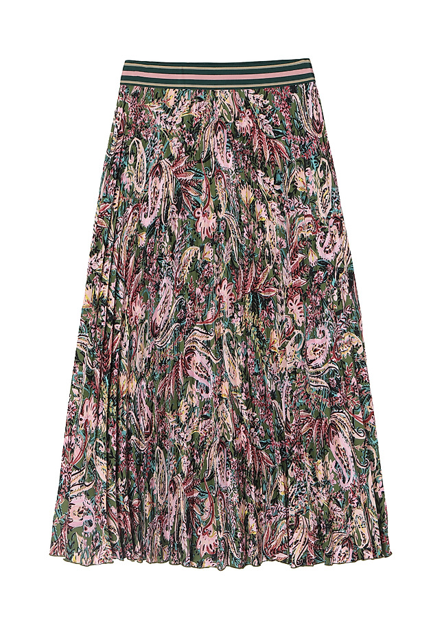 LADIES’ PATTERNED PLEATED SKIRT RIDIO LADIES’ PATTERNED PLEATED SKIRT RIDIO MULTIKOLOR 5