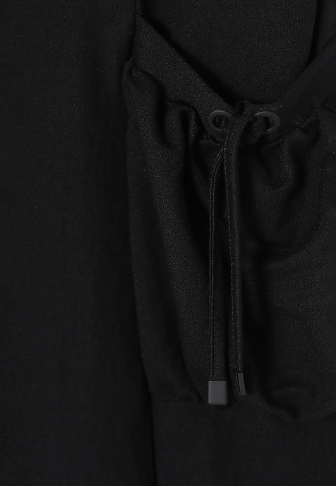 ROCHIE TRICOTATĂ PÂNĂ LA GENUNCHI LINIA NEGRU 2