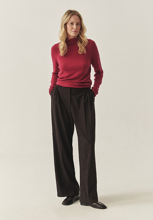 MULESING-FREE WOOL GOLF - MONROE MULESING-FREE WOOL GOLF - MONROE RED 3