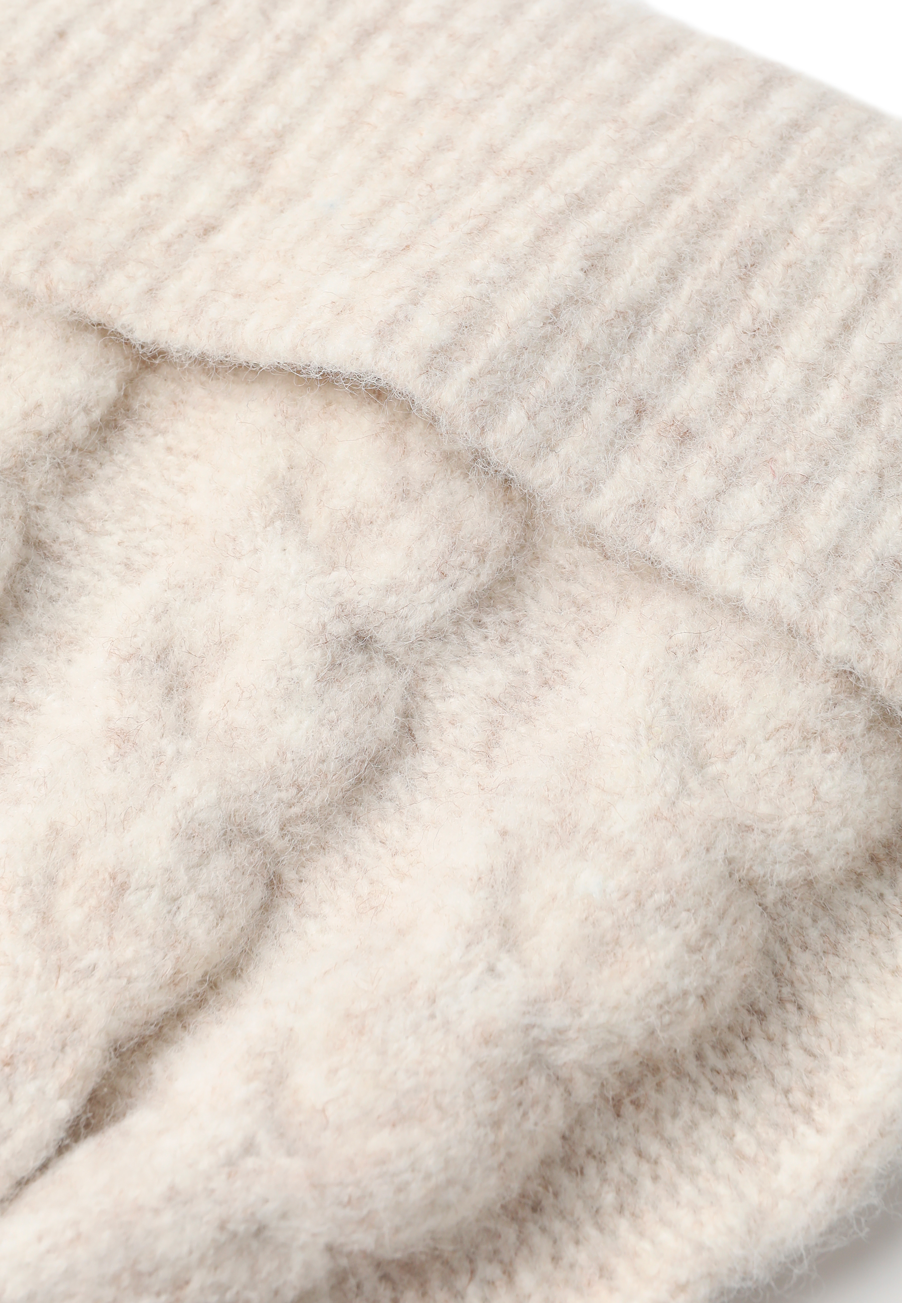 CZAPKA Z DOMIESZKĄ WEŁNY - WERONA 3 BEŻOWY 2