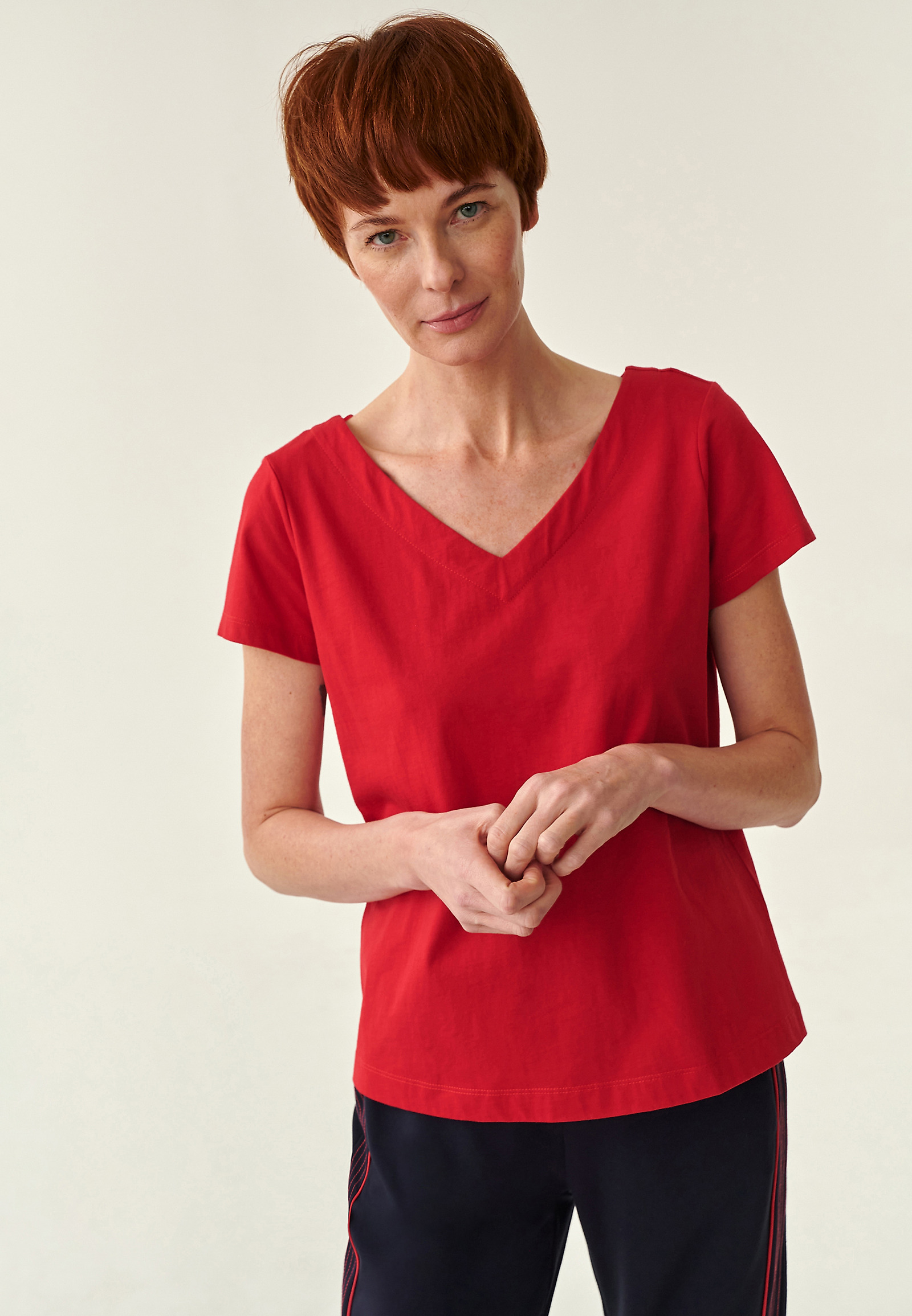 ŽENSKA BLUZA TRIKO ŽENSKA BLUZA TRIKO RDEČA 79851