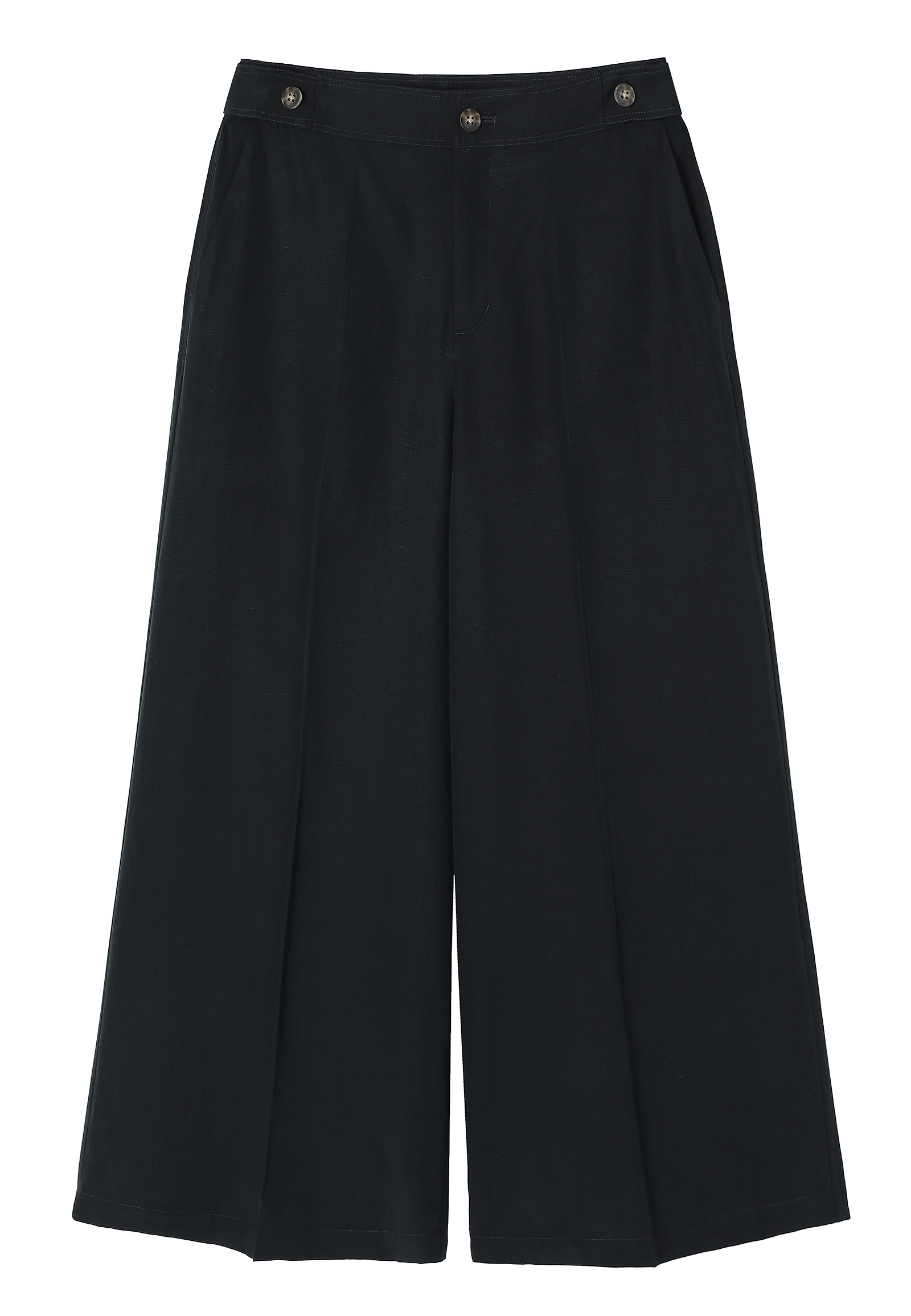 ELEGANTNÉ NOHAVICE SO ŠIROKÝM ROVNÝM STRIHOM - MASKANO ELEGANTNÉ NOHAVICE SO ŠIROKÝM ROVNÝM STRIHOM - MASKANO ČIERNA 112125