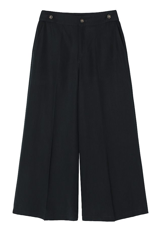 ELEGANTNÉ NOHAVICE SO ŠIROKÝM ROVNÝM STRIHOM - MASKANO ELEGANTNÉ NOHAVICE SO ŠIROKÝM ROVNÝM STRIHOM - MASKANO ČIERNA 6