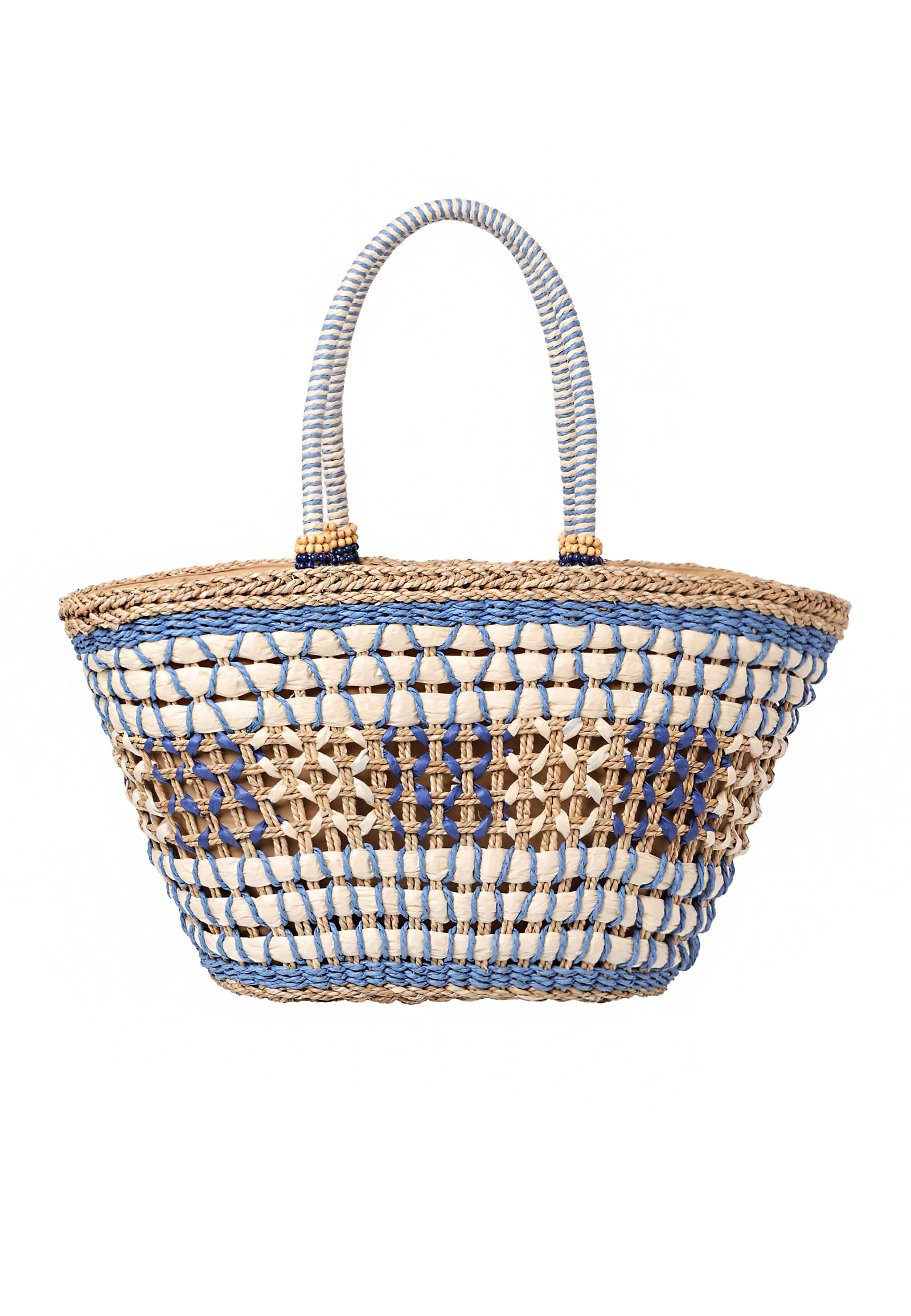 ŽENSKA PLETENA TORBA - FRIDA ŽENSKA PLETENA TORBA - FRIDA VEČBARVNA 109640