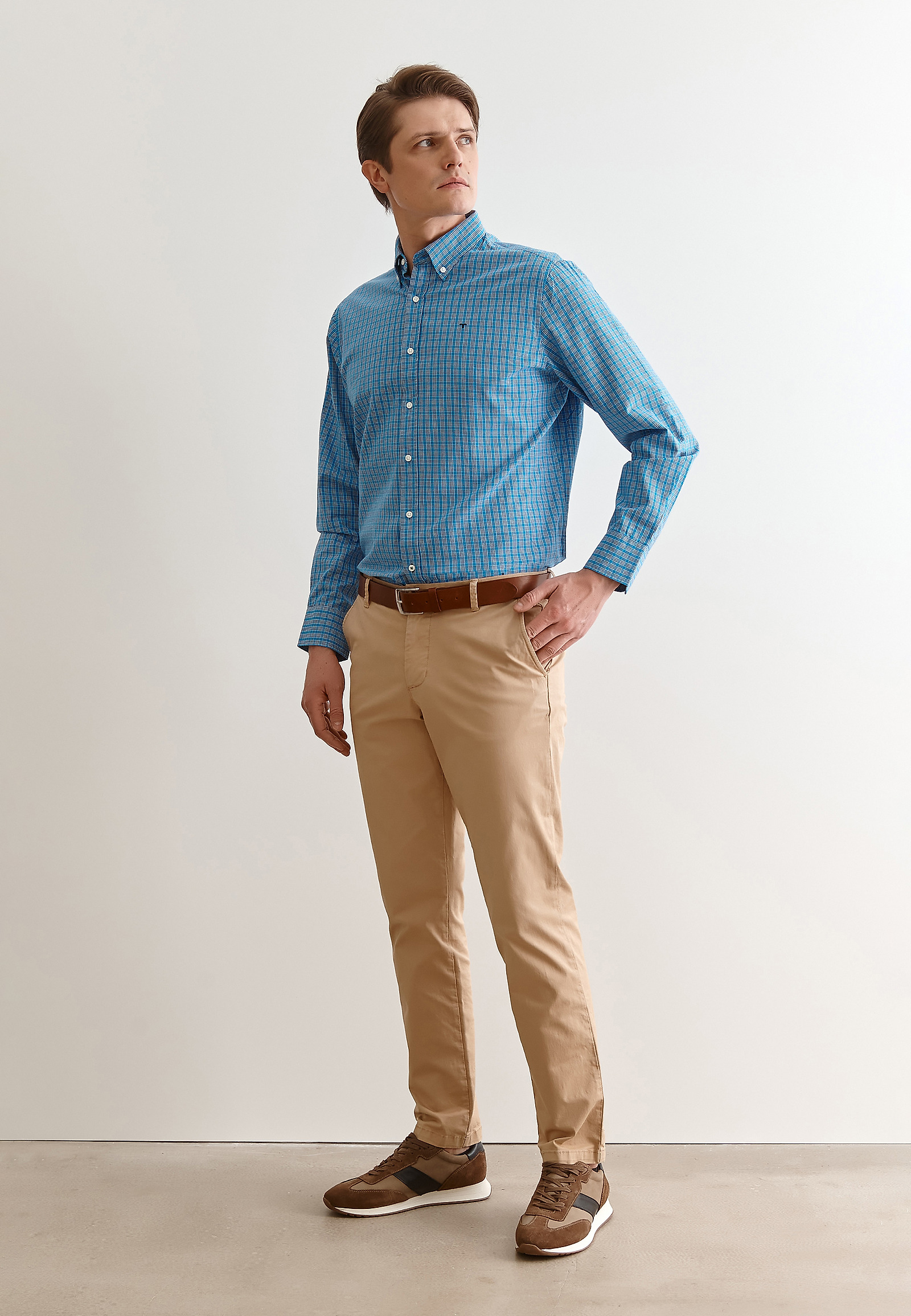 MEN'S LONG SLEEVED SHIRT FILIP 1 CLASSIC MEN'S LONG SLEEVED SHIRT FILIP 1 CLASSIC BLUE 75580