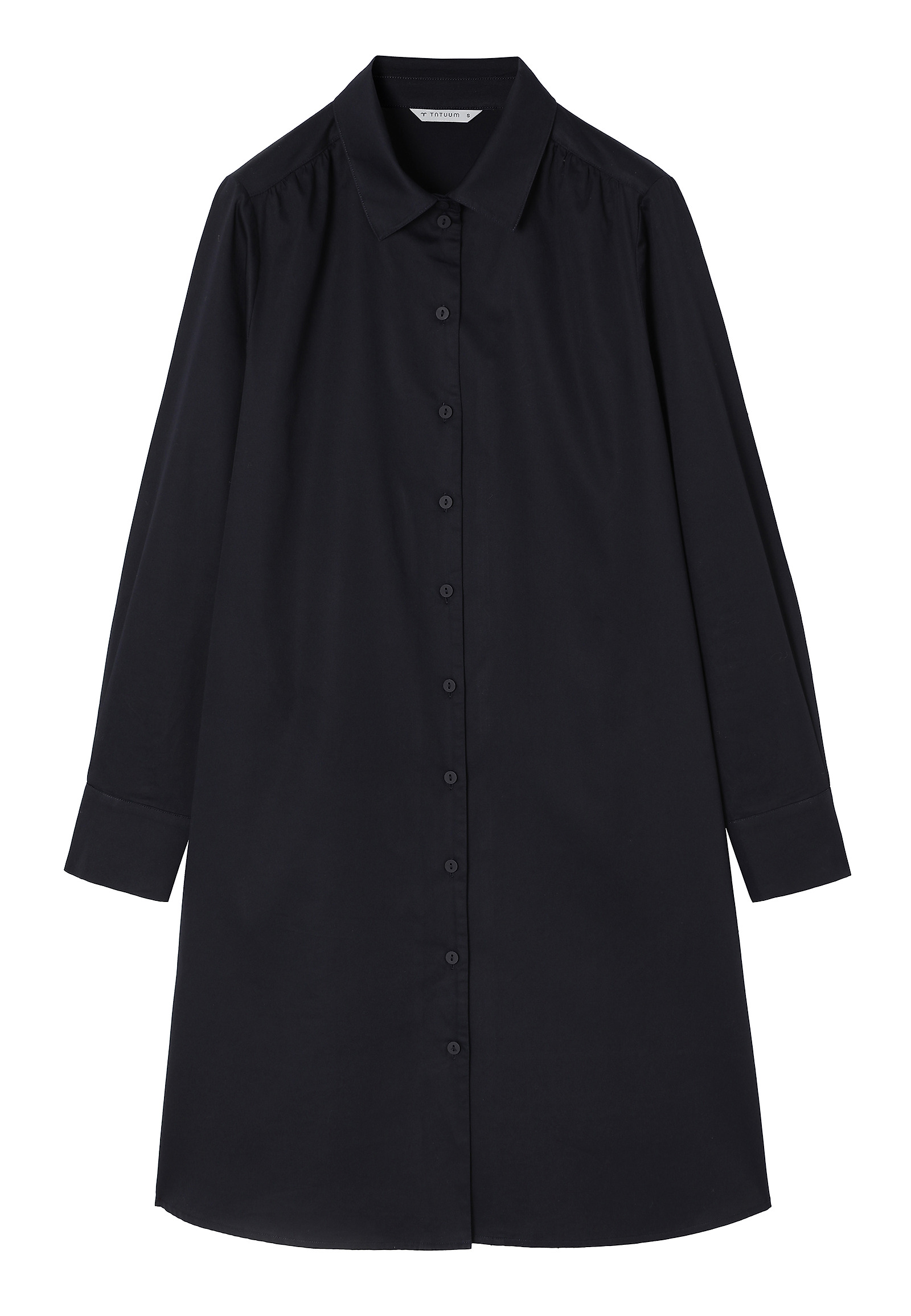 COTTON SHIRT DRESS - ALIANI COTTON SHIRT DRESS - ALIANI NAVY BLUE 113163