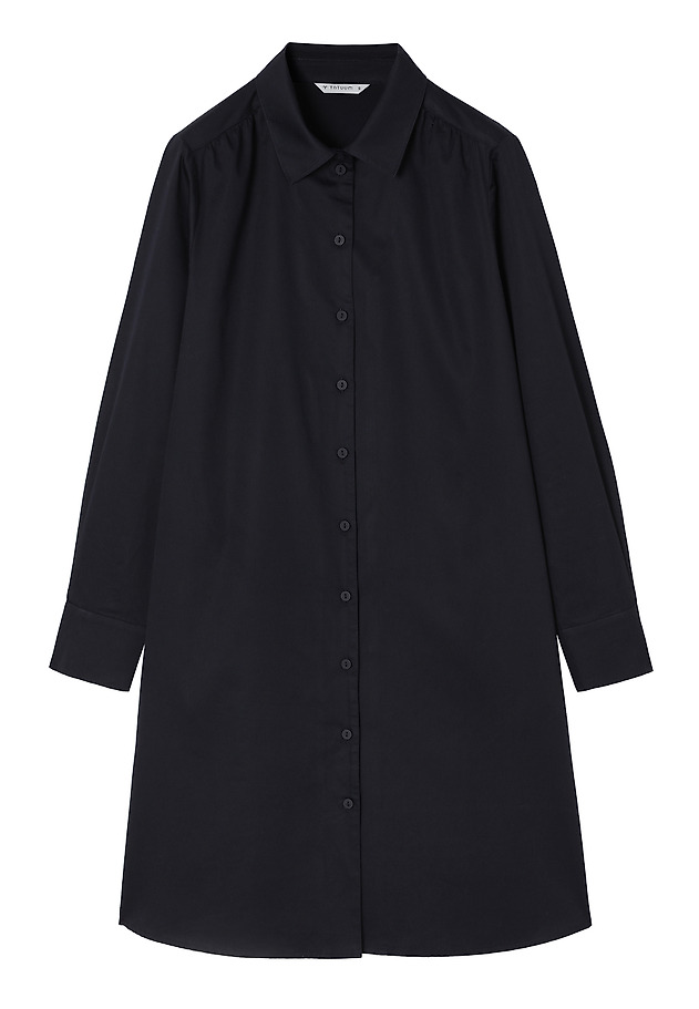 COTTON SHIRT DRESS - ALIANI COTTON SHIRT DRESS - ALIANI NAVY BLUE 7