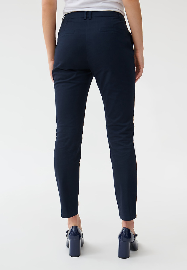 dámske nohavice látkové MISATI dámske nohavice látkové MISATI NÁMORNÍCKA MODRÁ 3