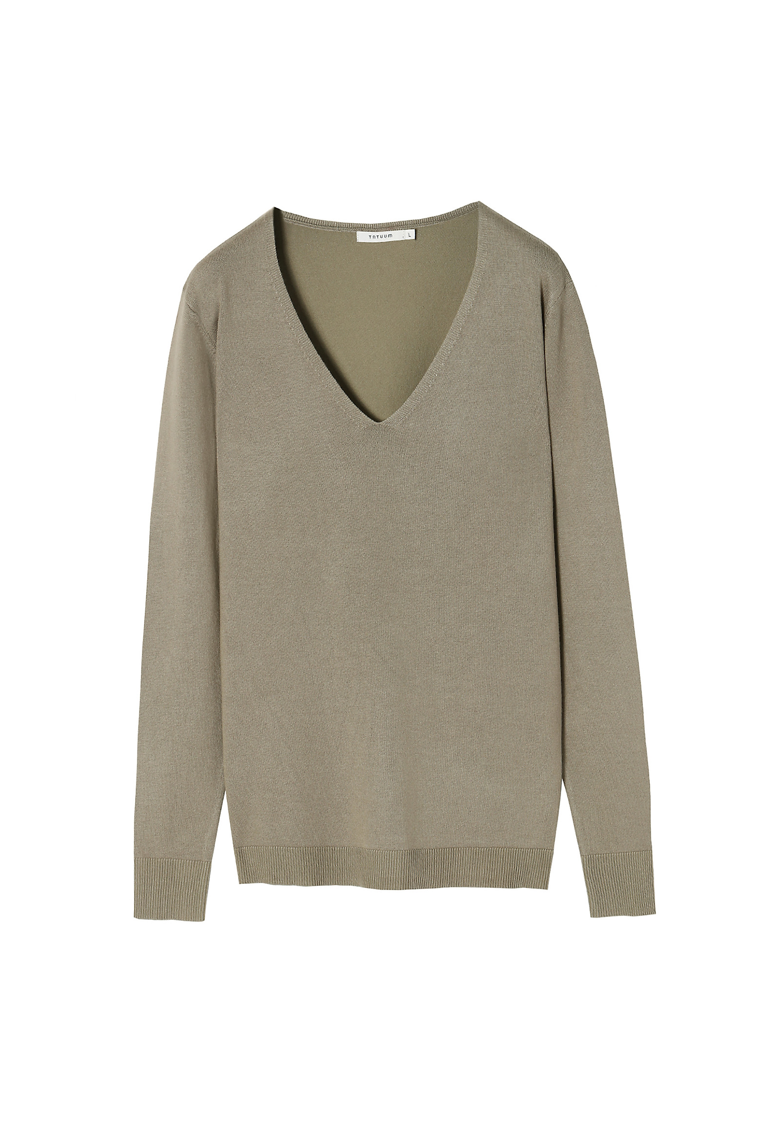 KLASYCZNY SWETER DAMSKI TESSA KLASYCZNY SWETER DAMSKI TESSA KHAKI 81274