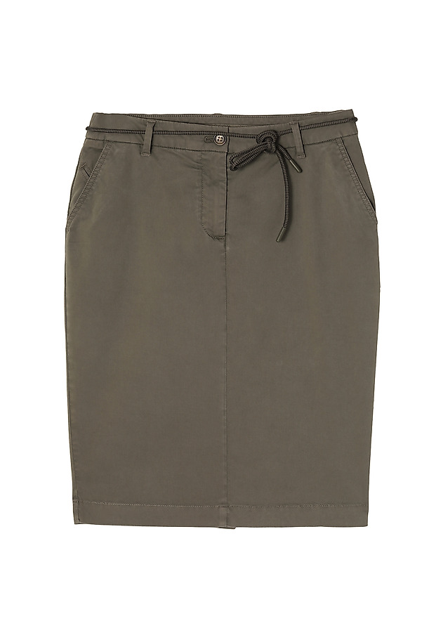 BAVLNENÁ SUKŇA HINOKI BAVLNENÁ SUKŇA HINOKI KHAKI 5