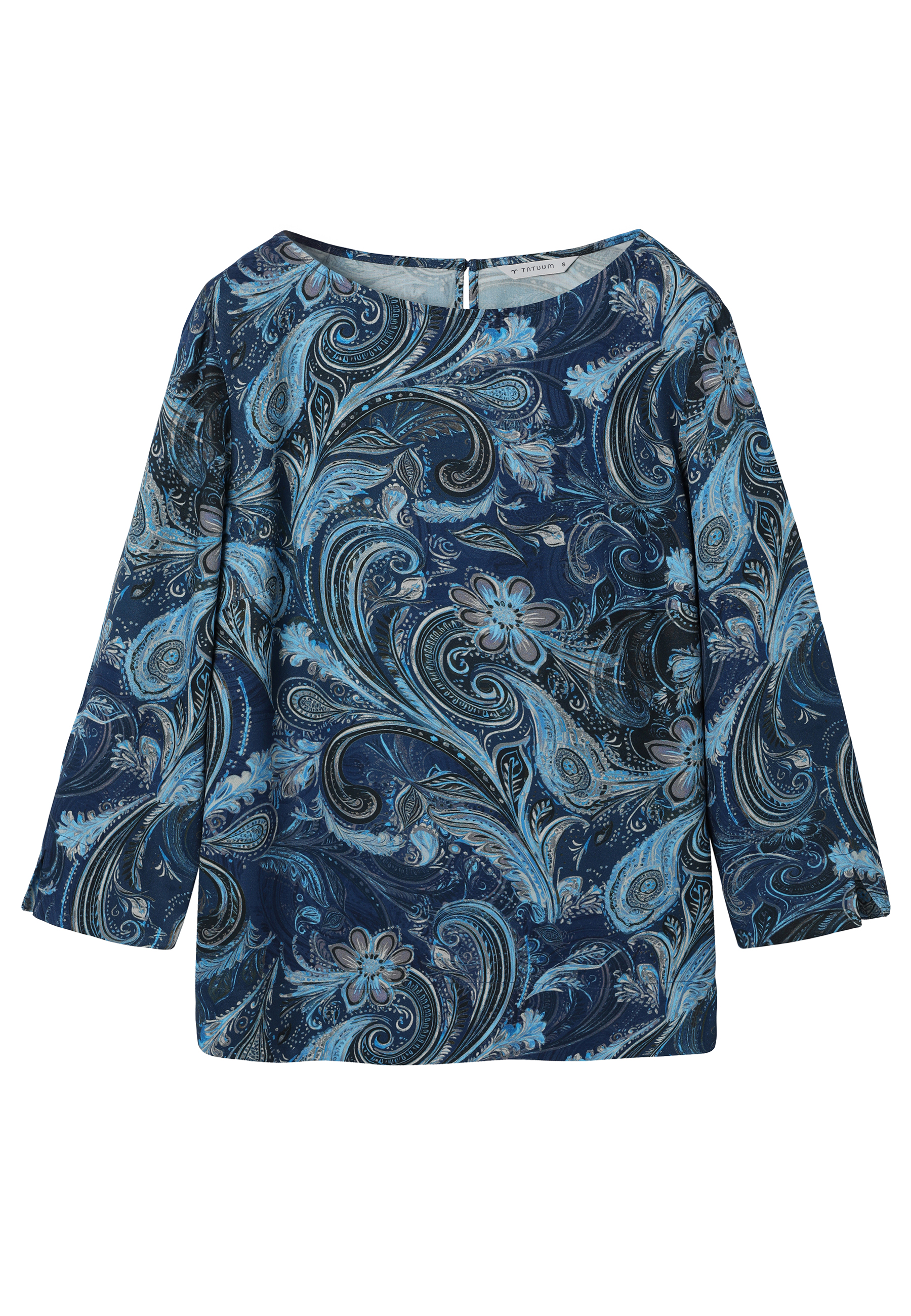 BLUZĂ CU MODEL FĂCUTĂ DIN VISCOSĂ LENZING™ ECOVERO™ - KORA MULTICOLOR 2