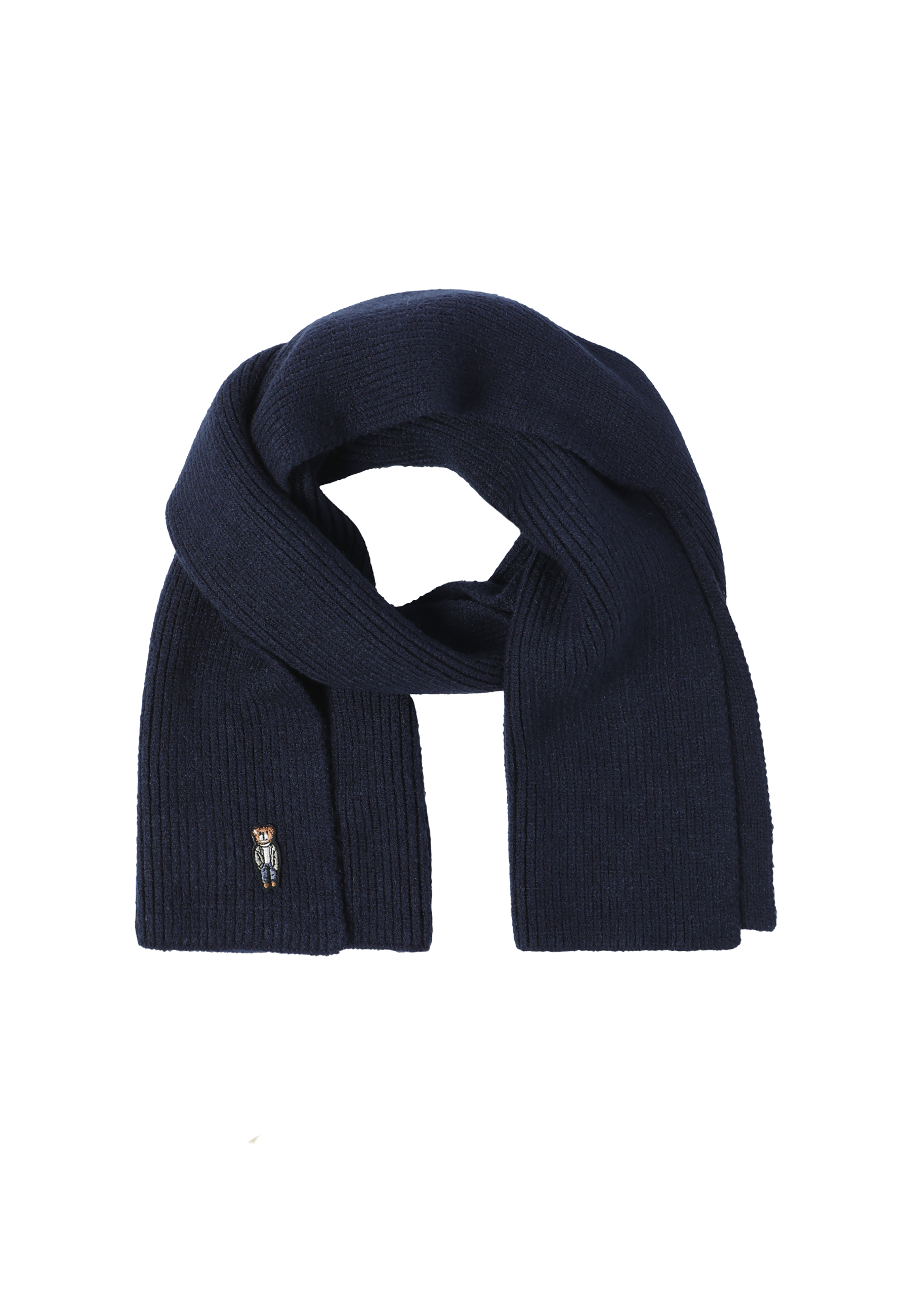 SZALIK MĘSKI DZIANINOWY TRENI GRANATOWY 2