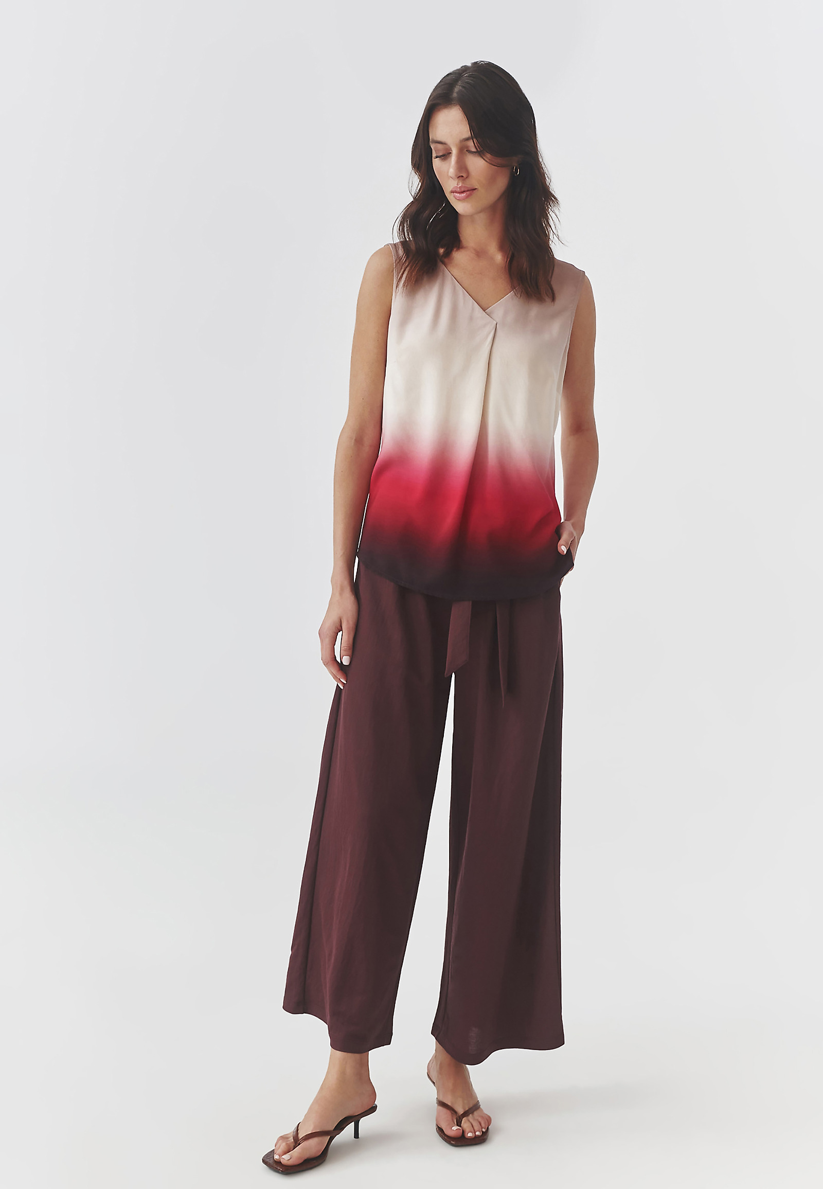 HÖLGYBLOUSE GRADIENT MINTÁVAL - KALIA 3 HÖLGYBLOUSE GRADIENT MINTÁVAL - KALIA 3 TÖBBSZÍNŰ 97212