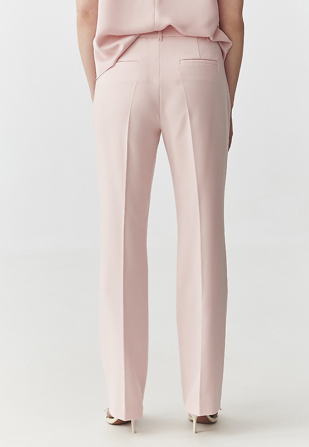 PASTEL SUIT TROUSERS - LAURANIA 4 PASTEL SUIT TROUSERS - LAURANIA 4 RÓŻOWY 3