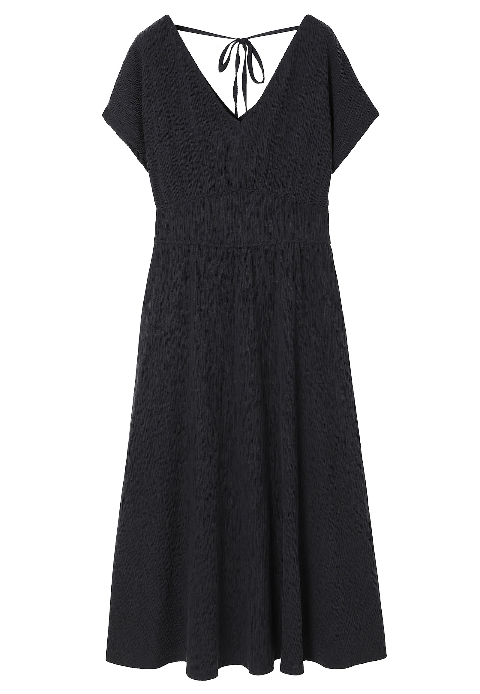 DOLGA OBLEKA S KIMONO ROKAVI - TABITA 2 DOLGA OBLEKA S KIMONO ROKAVI - TABITA 2 TEMNO MODRA 107950
