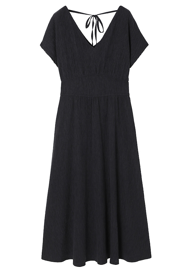 LONG DRESS WITH KIMONO SLEEVES — TABITA 2 LONG DRESS WITH KIMONO SLEEVES — TABITA 2 GRANATOWY 6