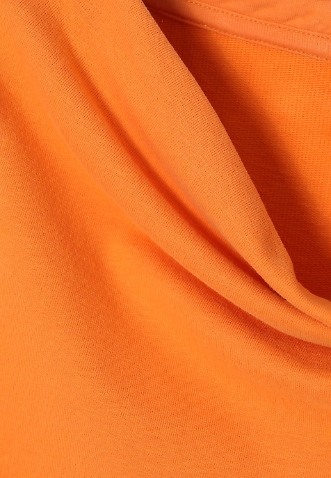 STYLISH LADIES’ SWEATSHIRT WITH WATER NECKLINE - MALIA ORANGE 2