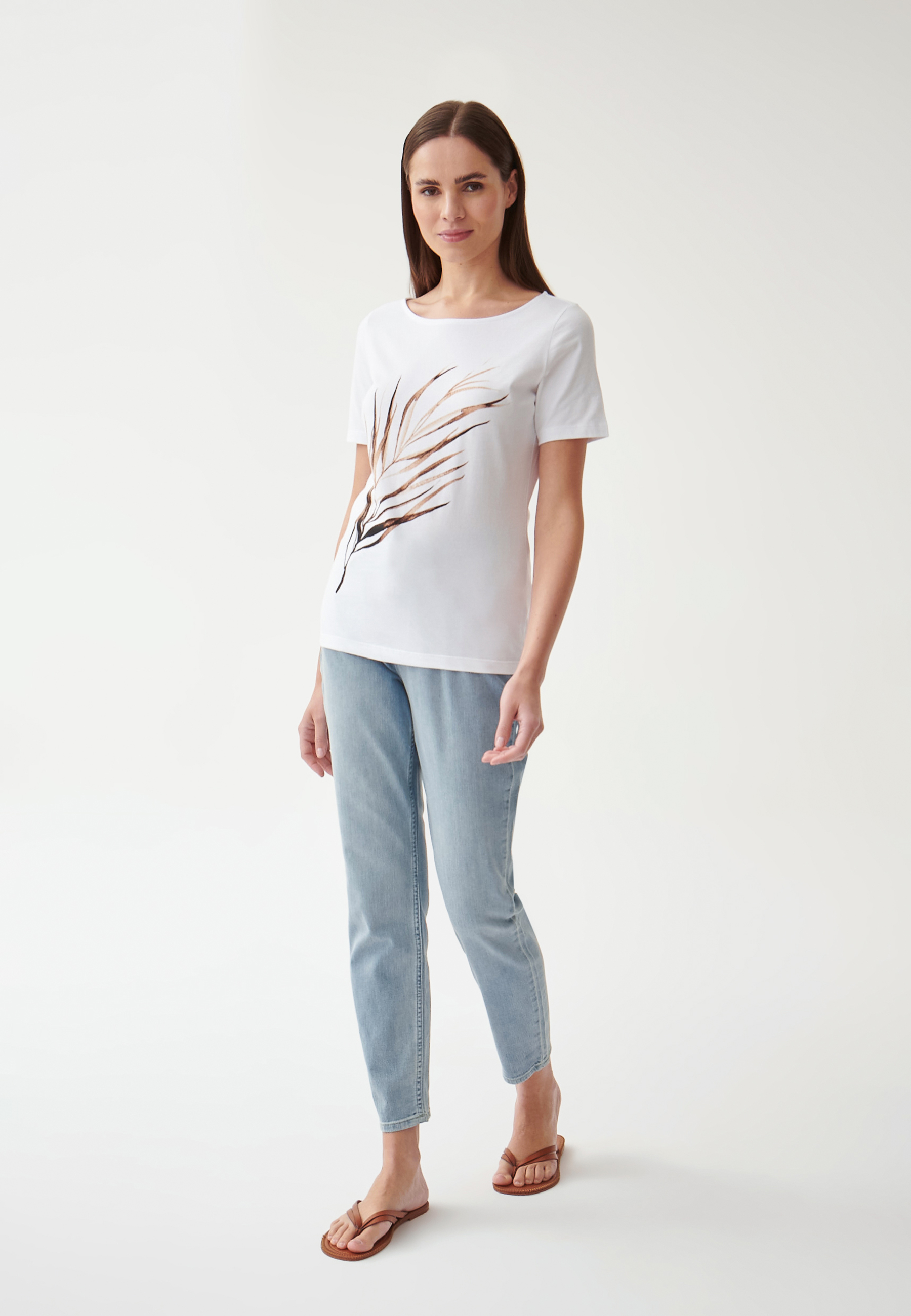 TRICOU DE DAMĂ DIN BUMBAC MIKAJANA 2