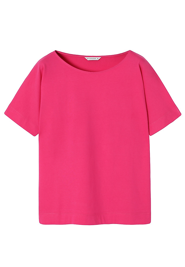 COTTON T-SHIRT - LALI 3 COTTON T-SHIRT - LALI 3 RÓŻOWY 5