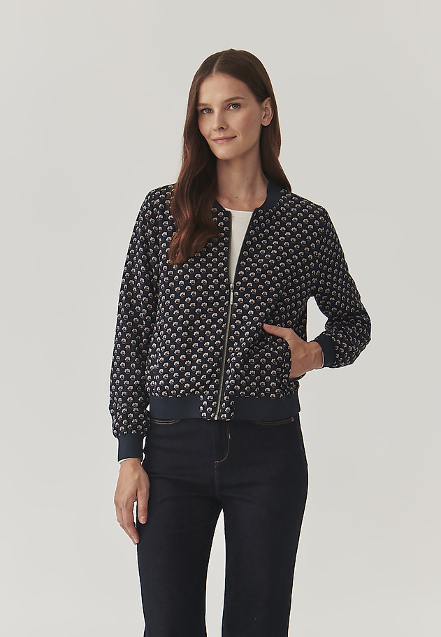 ŽENSKA JAKNA BOMBER - BAMBINA ŽENSKA JAKNA BOMBER - BAMBINA VEČBARVNA 5