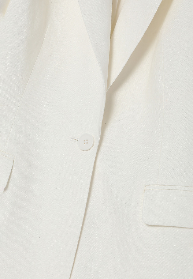 STYLISH LADIES’ LINEN BLAZER - LAMIA 1 STYLISH LADIES’ LINEN BLAZER - LAMIA 1 ECRU 7