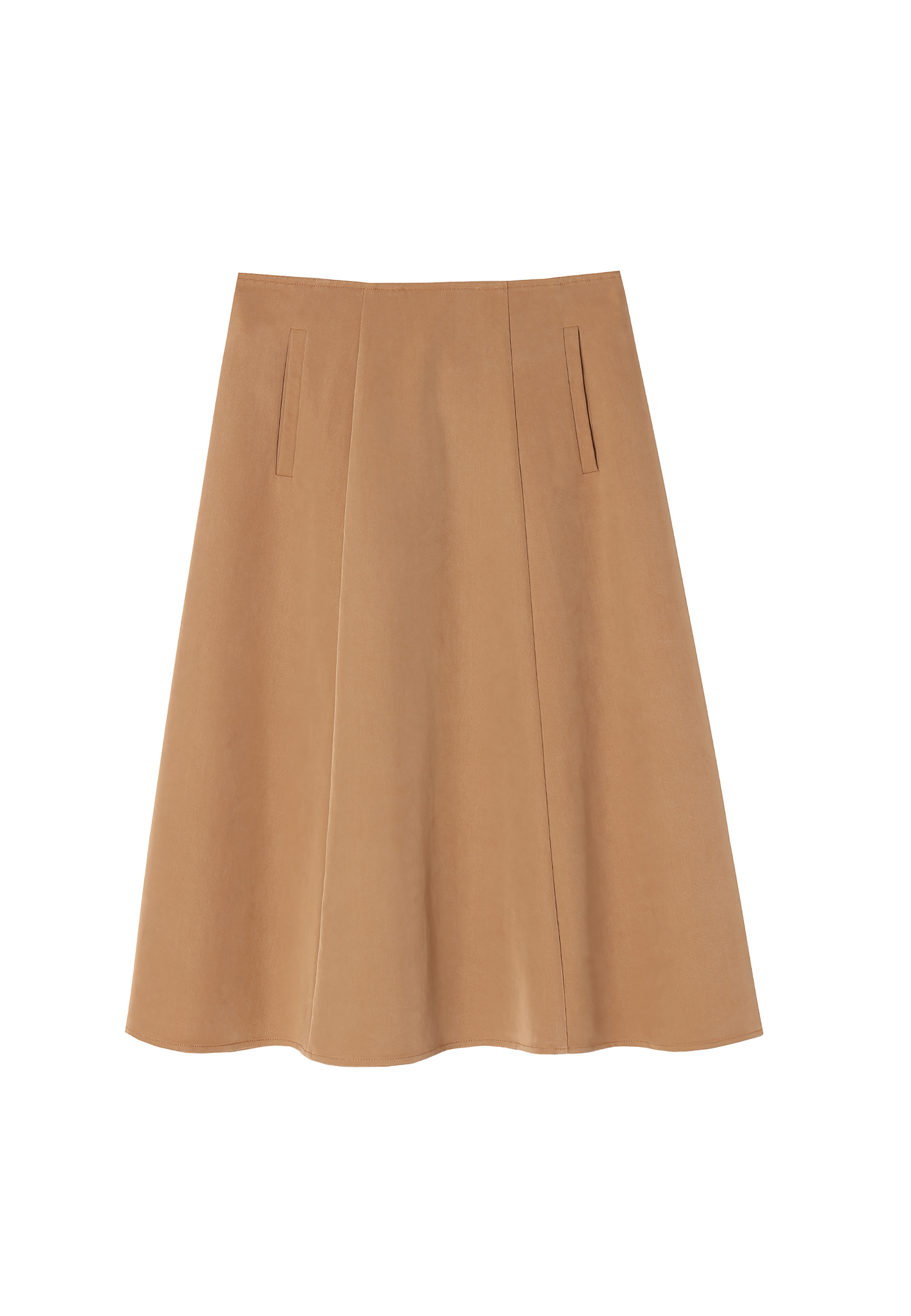 PANELOWA SPÓDNICA DAMSKA WEGA BEŻOWY 2