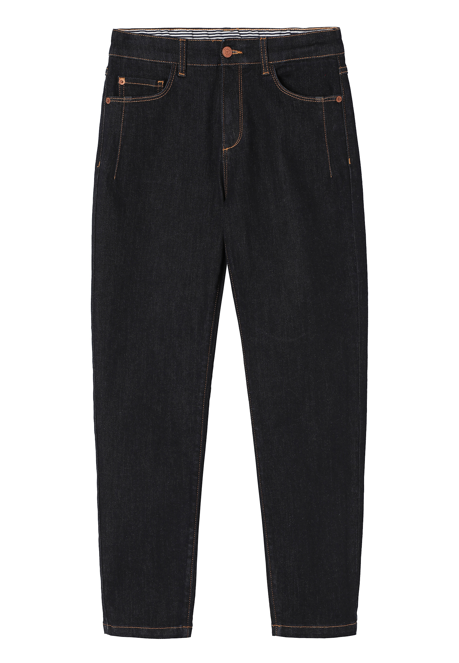 DOPASOVANÉ JEANSY ANKLE FIT - SARO DOPASOVANÉ JEANSY ANKLE FIT - SARO MODRÁ 114570
