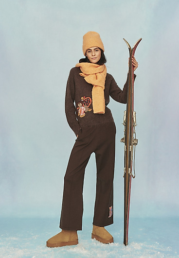 CASUALOWE SPODNIE Z SZEROKĄ NOGAWKĄ - FARNO CASUALOWE SPODNIE Z SZEROKĄ NOGAWKĄ - FARNO