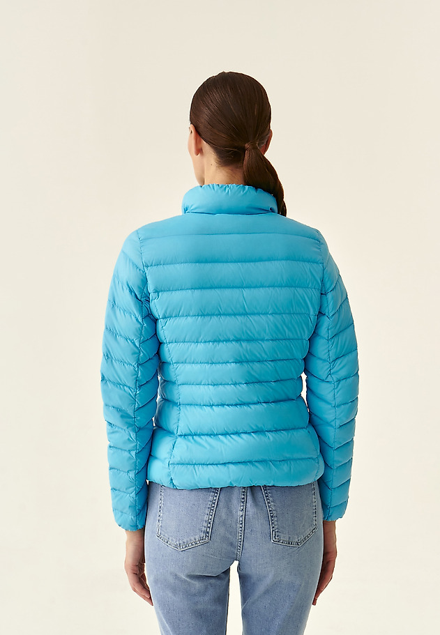 SHORT PUFFER JACKET MARIKA SHORT PUFFER JACKET MARIKA NIEBIESKI 3