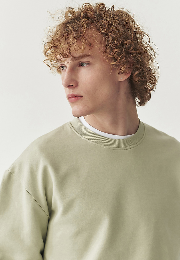 MEN'S COTTON SWEATSHIRT - INIGO MEN'S COTTON SWEATSHIRT - INIGO ZIELONY 4