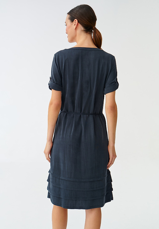LADIES’ BELTED DRESS PEMO LADIES’ BELTED DRESS PEMO NAVY BLUE 4