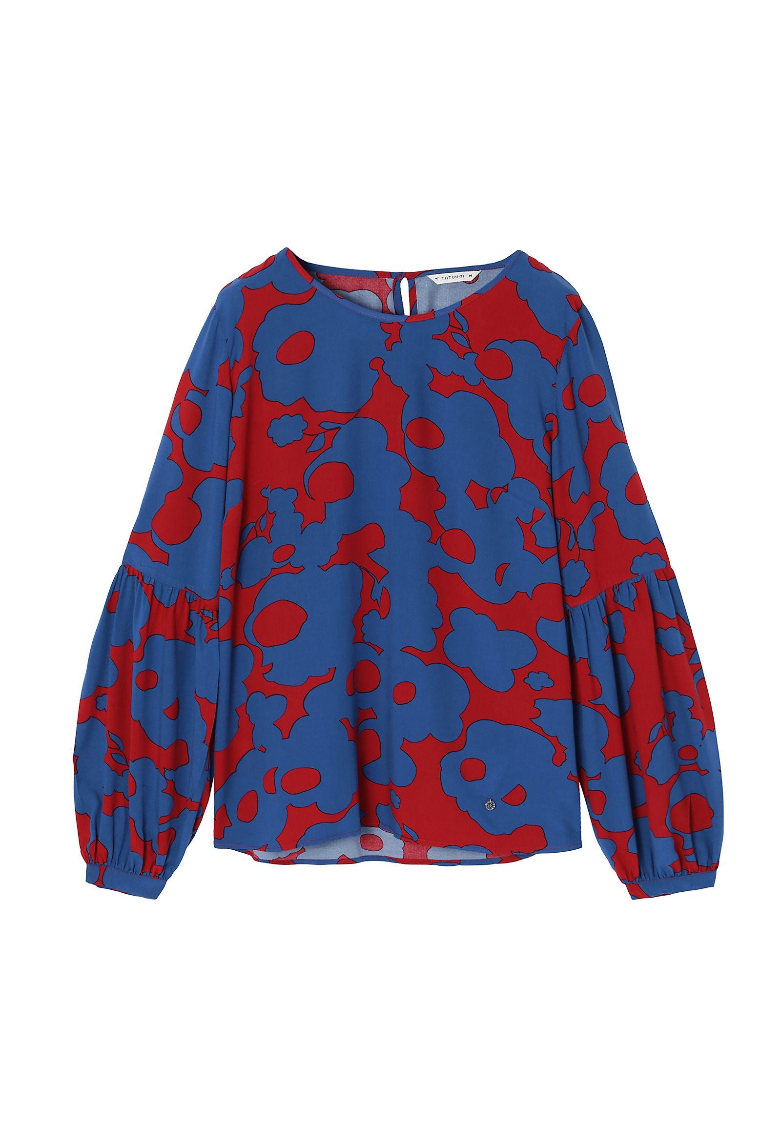 LUŹNA BLUZKA DAMSKA W PRINT MONKINA 1 LUŹNA BLUZKA DAMSKA W PRINT MONKINA 1 MULTIKOLOR 79756