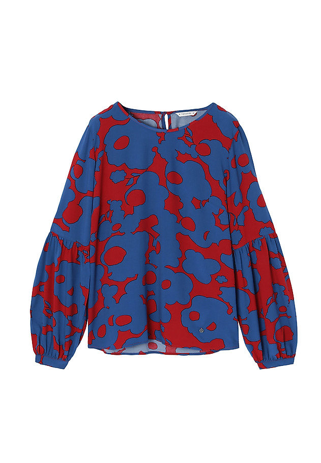 LOOSE PRINTED BLOUSE MONKINA 1 LOOSE PRINTED BLOUSE MONKINA 1 MULTICOLOR 7