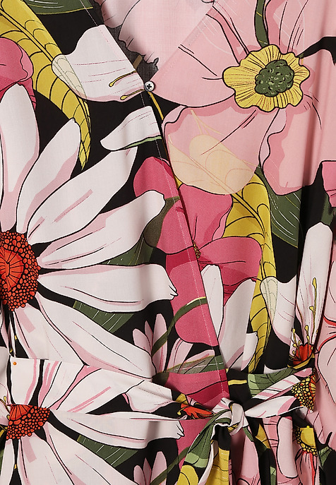 KIMONO HALENKA S KVĚTY SIRENA 1 VÍCEBAREVNÝ 2