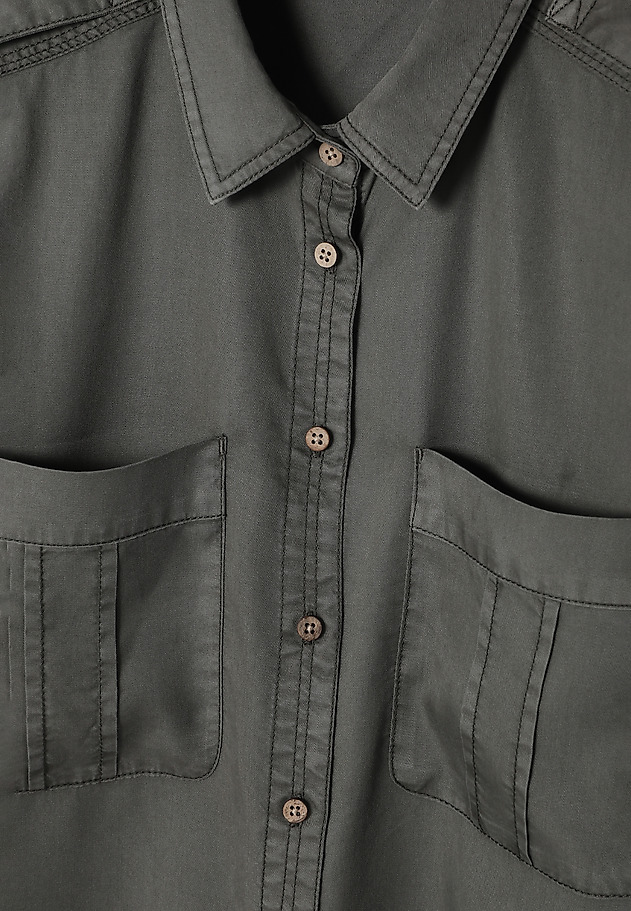 LADIES’ SHIRT WITH EPAULETTES - KORSANA LADIES’ SHIRT WITH EPAULETTES - KORSANA KHAKI 9