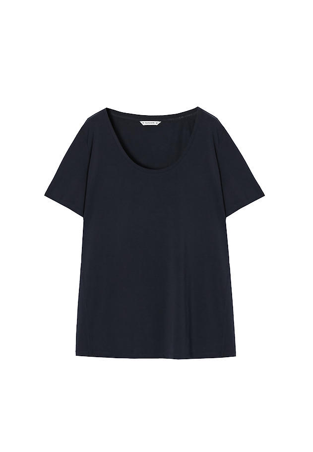 LADIES' KNITTED T-SHIRT AMO LADIES' KNITTED T-SHIRT AMO NAVY BLUE 5