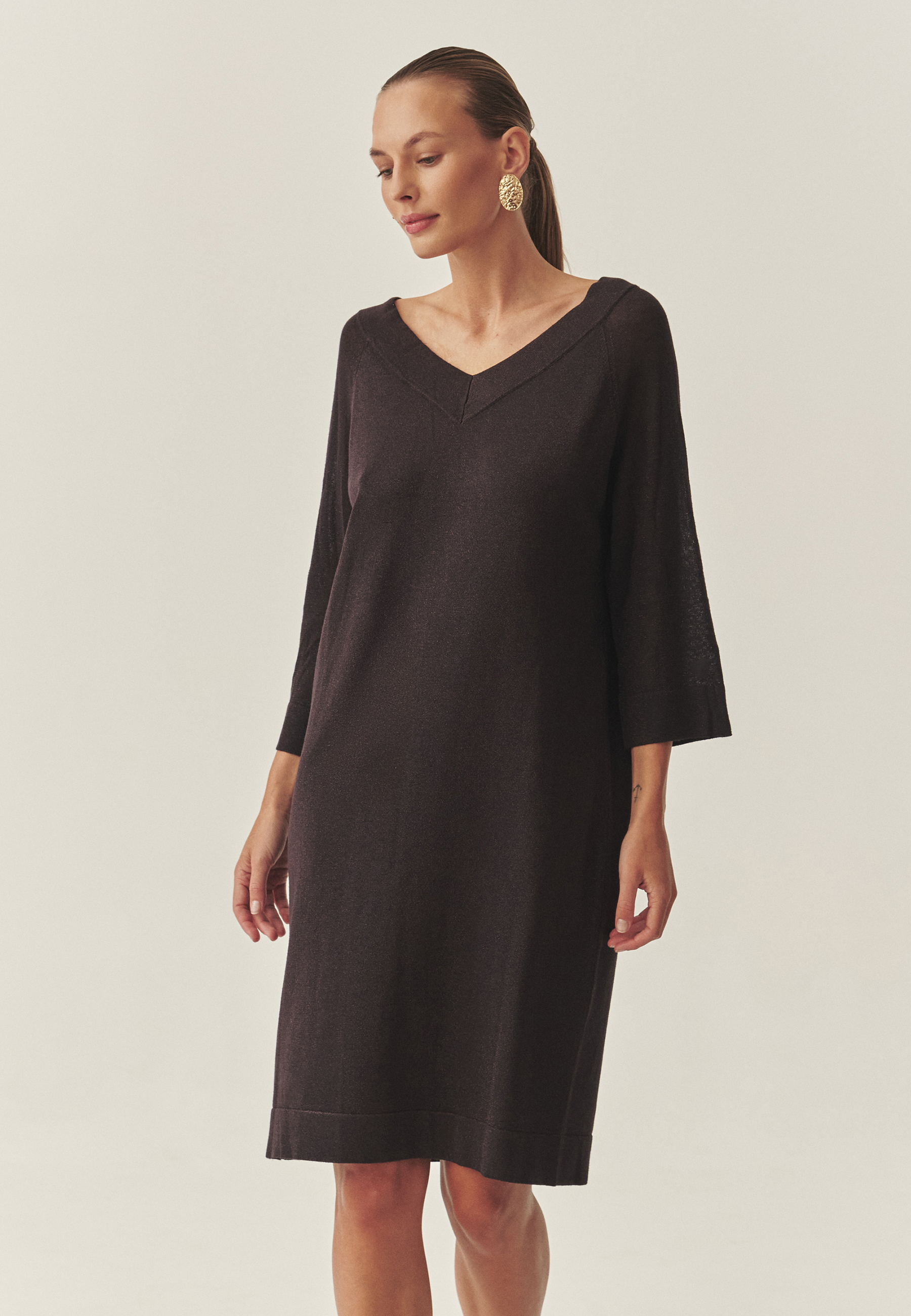 ROCHIE TRICOTATĂ DIN FIRE STRĂLUCITOARE -TAYA MARO 2