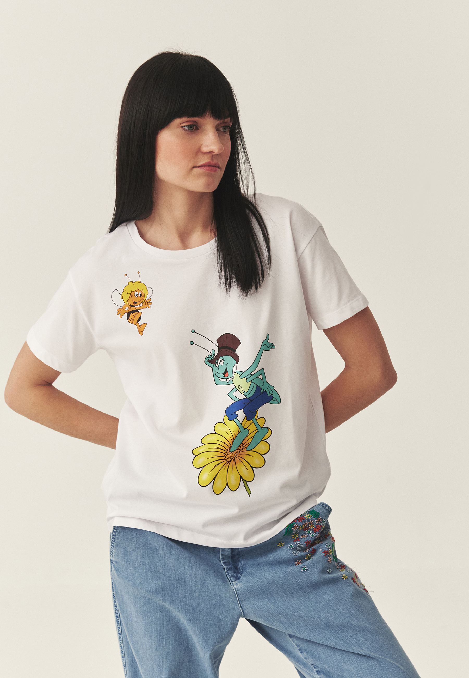 BAVLNĚNÉ TRIČKO S POTISKEM – CARLA 1