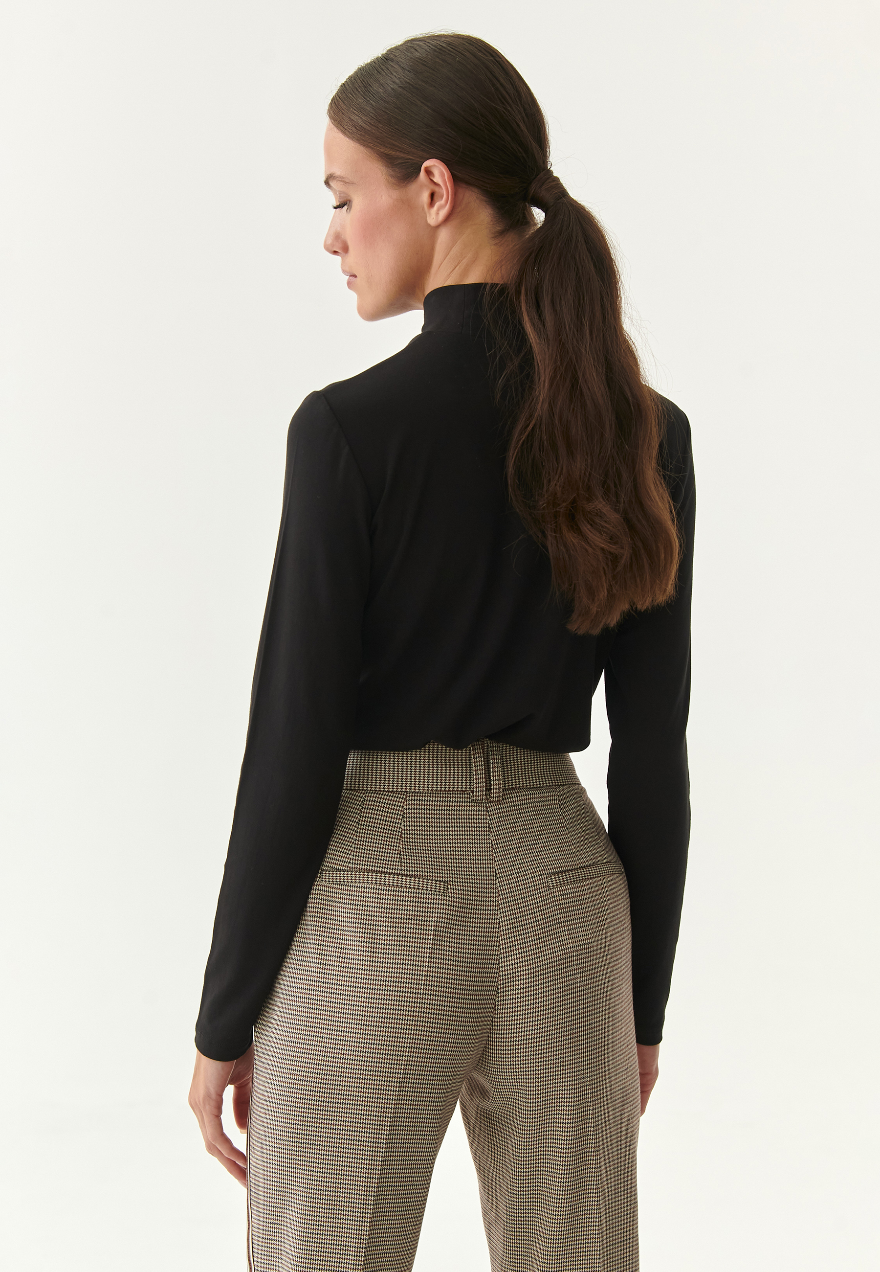 BLUZKA DAMSKA Z PÓŁGOLFEM LEMIKI