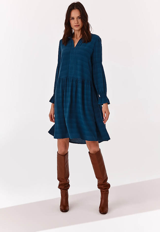 RAYON DRESS DRAMIA RAYON DRESS DRAMIA NIEBIESKI 5