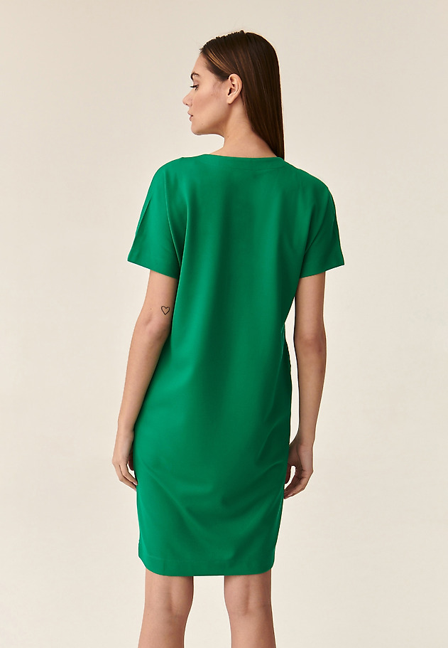 LADIES' SHORT-SLEEVE DRESS RADIMI LADIES' SHORT-SLEEVE DRESS RADIMI GREEN 3