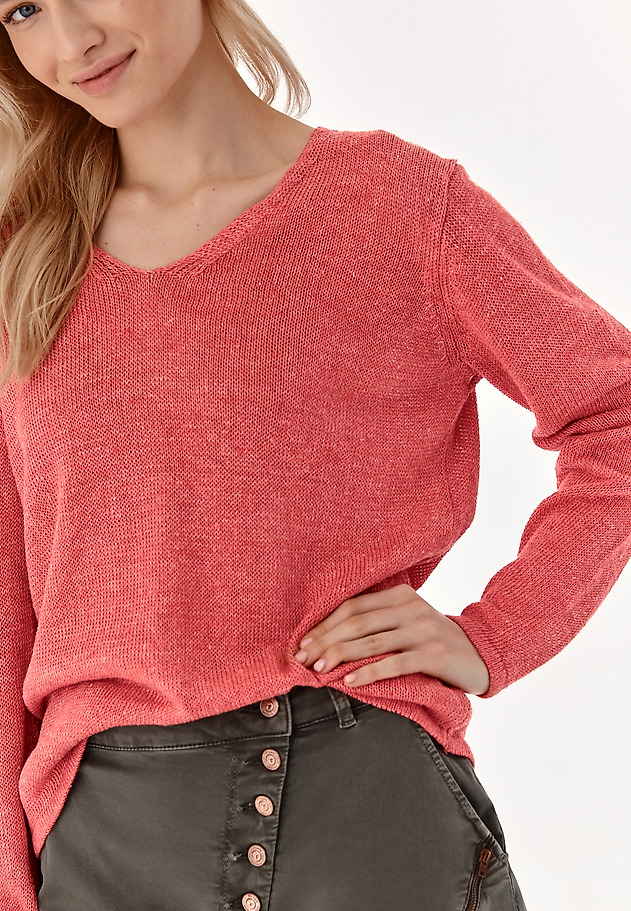 LADIES' SWEATER TESSA LADIES' SWEATER TESSA RED 3