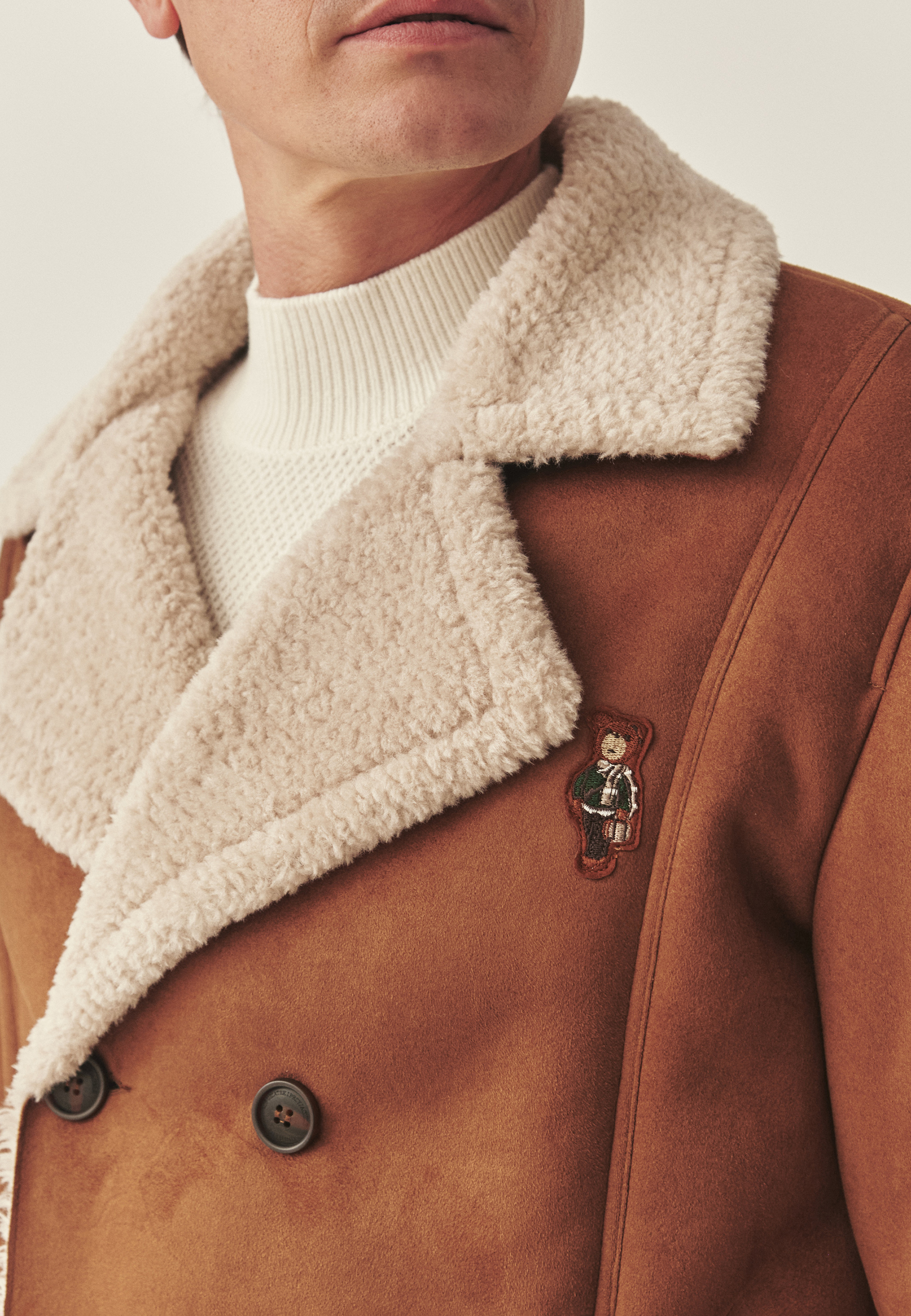 PŁASZCZ MĘSKI WILT BEŻOWY 2