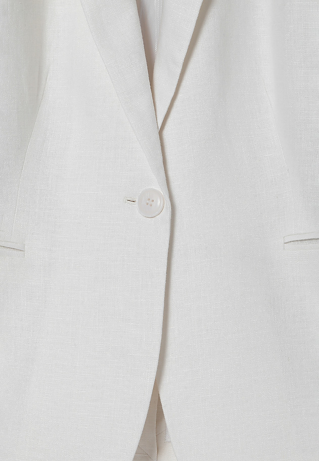 LADIES' LINEN BLAZER KAREMALIA 1 LADIES' LINEN BLAZER KAREMALIA 1 WHITE 6