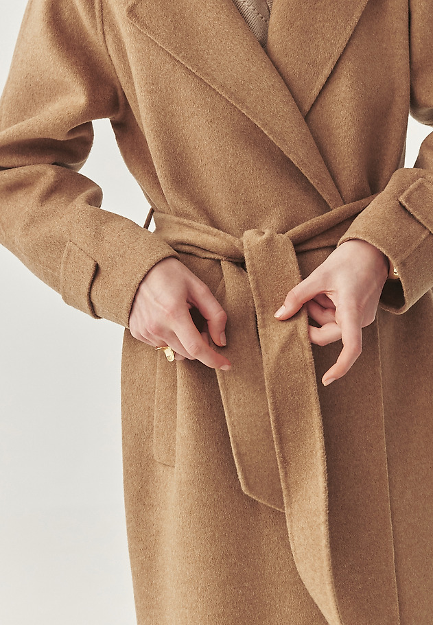 ELEGANTNÍ VLNĚNÝ KABÁT – LETICIA ELEGANTNÍ VLNĚNÝ KABÁT – LETICIA BÉŽOVÁ 6