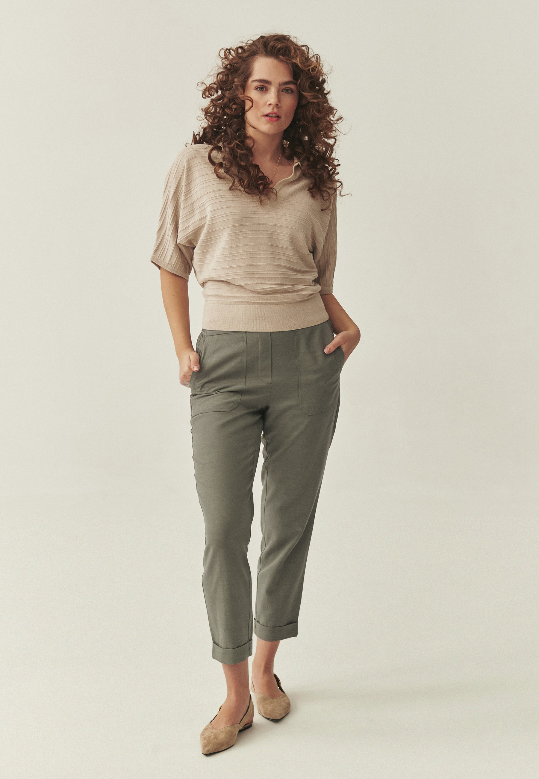 NOHAVICE S VISKÓZOU LENZING™ ECOVERO™ A LYOCELLOM TENCEL™ – SUDIKARIA ZELENÁ 2