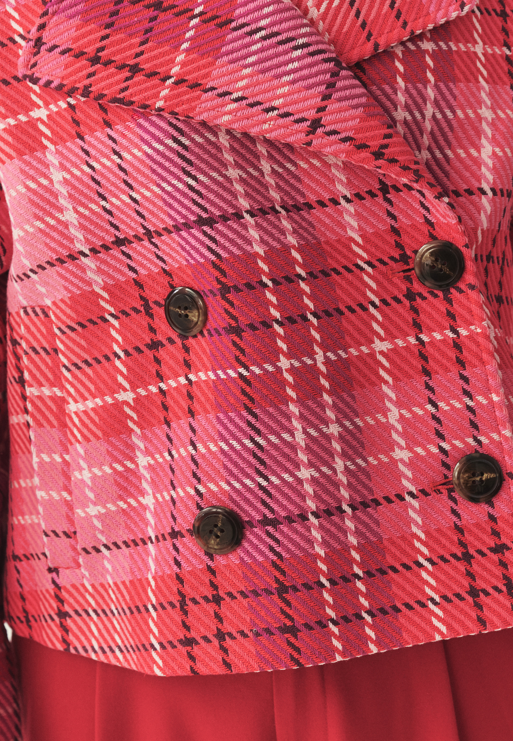 TWEEDOWA KURTKA O KRÓTKIM KROJU - MALIBAKA MULTIKOLOR 2